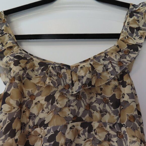 AT LOFT silky sheer sleeveless summer dress, size 2P - Picture 6 of 16